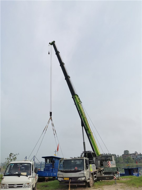 源城区桥梁建设吊装案例